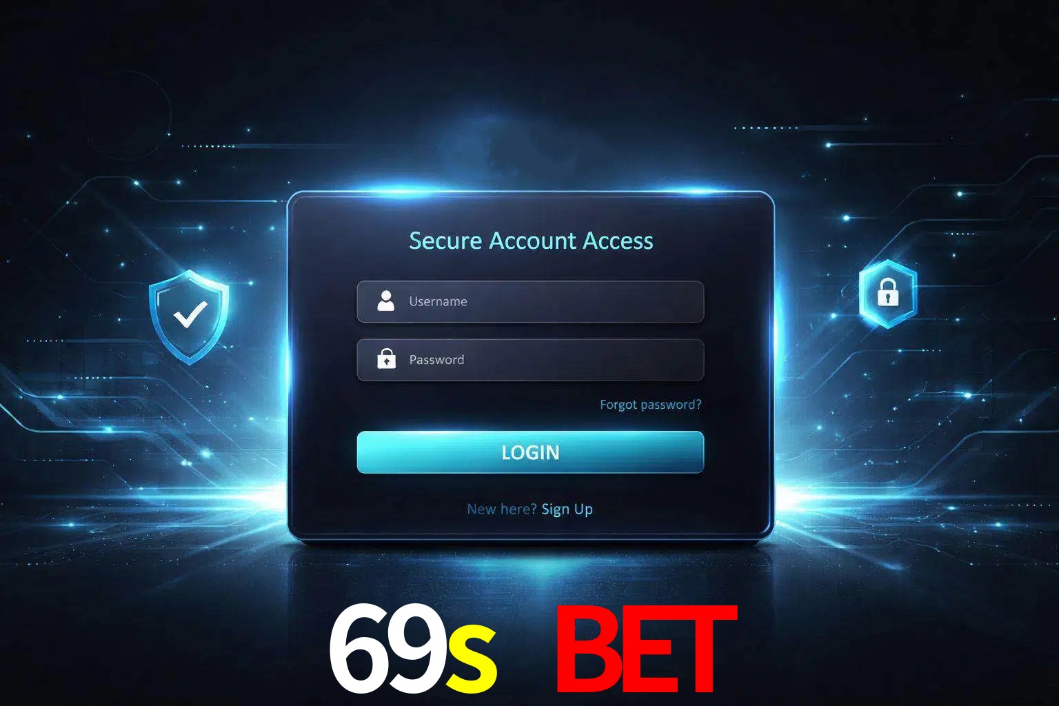Pantalla de inicio de sesión de cuenta 69s bet para usuarios en México