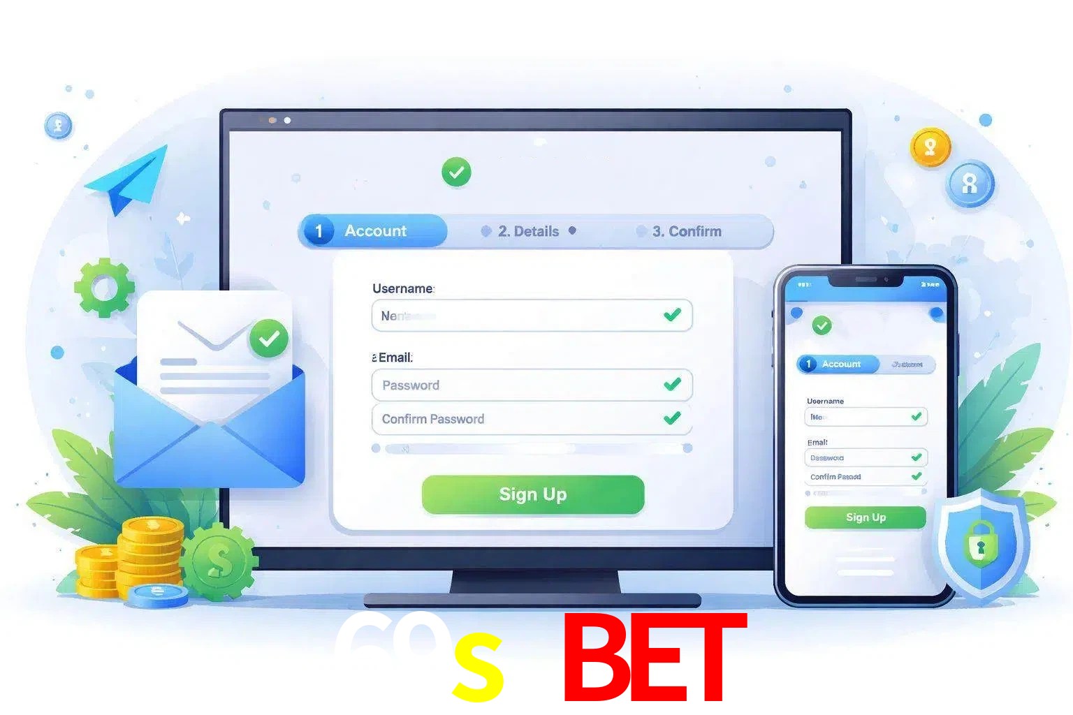 Registro de nuevo usuario y configuración de cuenta 69s bet